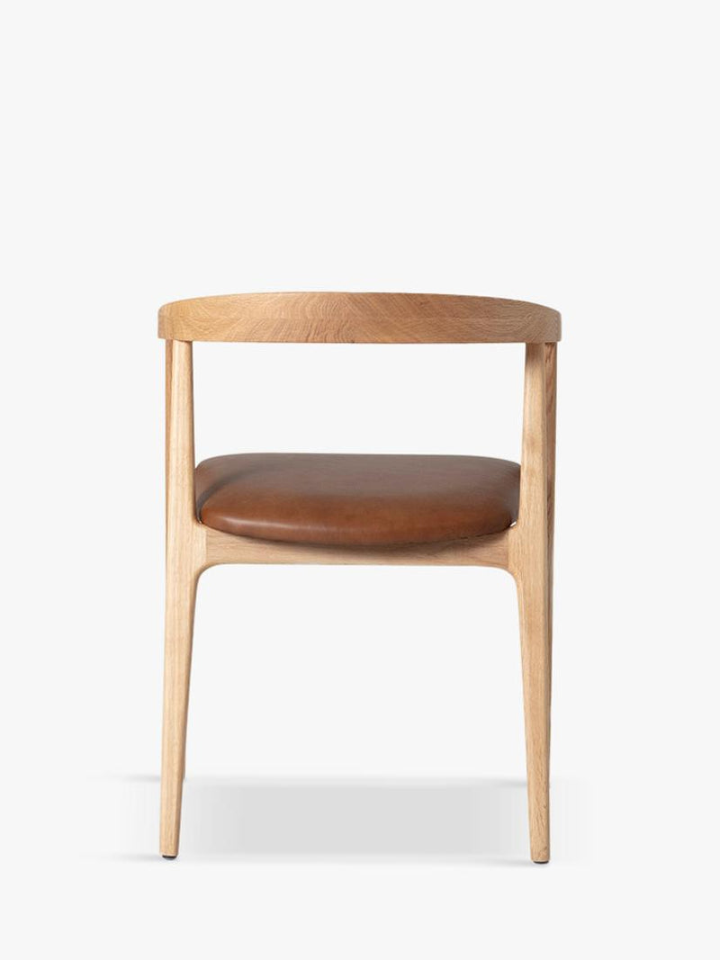 Swyft dining chair set of 2 solid white oak, imported from the UK