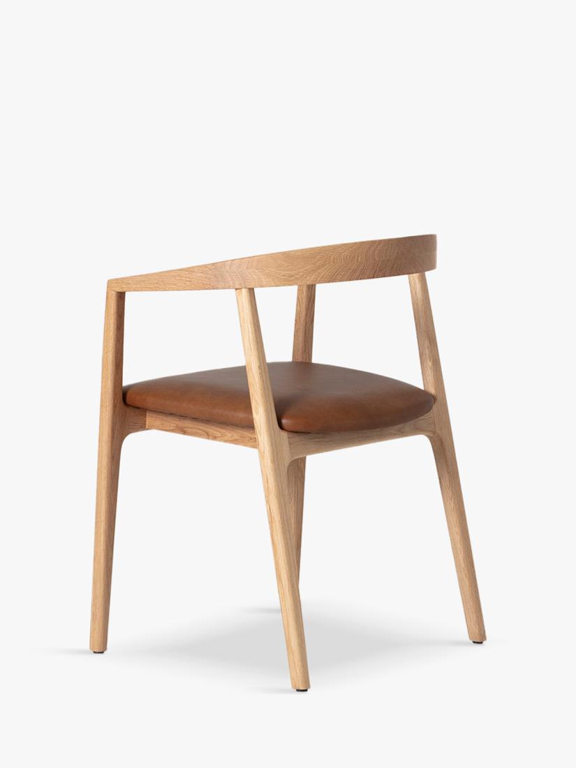 Swyft dining chair set of 2 solid white oak, imported from the UK