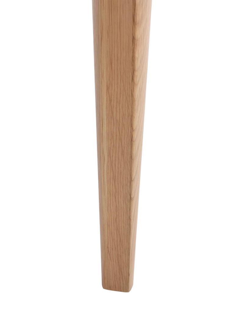 Swyft Dining Bench Oak/Maple Leather 140cm (British brand)