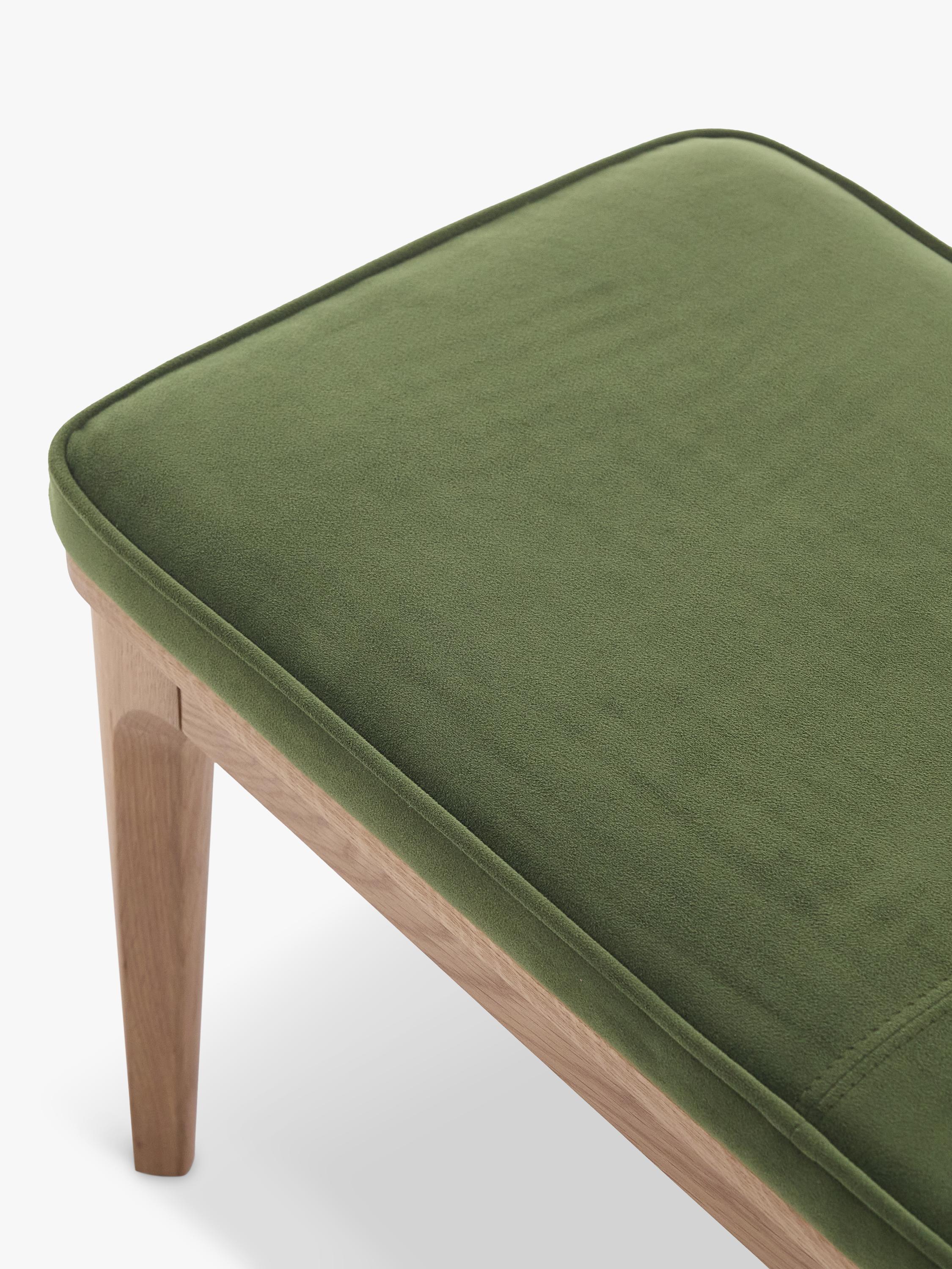 Swyft Model 01 dining bench in Oak/Velvet Vine (British brand)