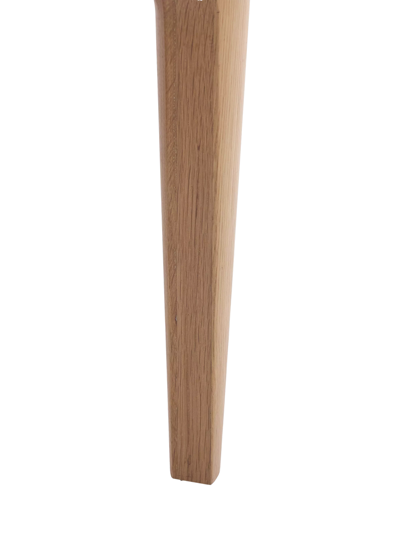 Swyft Model 01 dining bench in Oak/Velvet Vine (British brand)