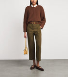 ME+EM reversible belt Italian suede and grained leather, imported from the UK