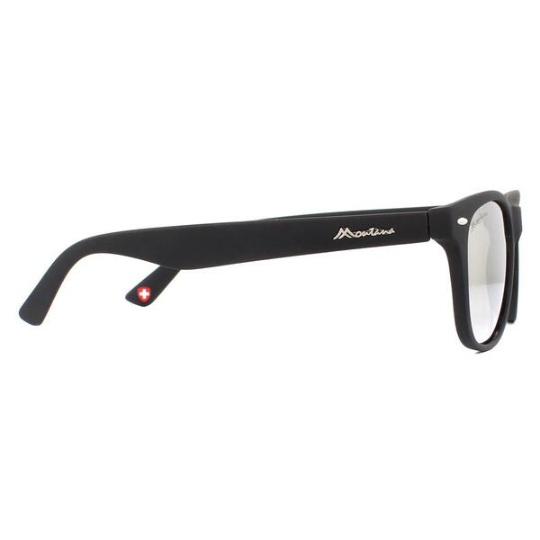 Montana MS10 black mirrored sunglasses (British brand)