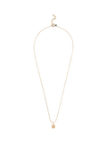 ENAMEL Copenhagen clover pendant necklace yellow gold 45cm, imported from the UK