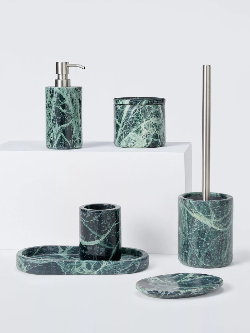 John Lewis oval marble bathroom tray 30x15cm - British product