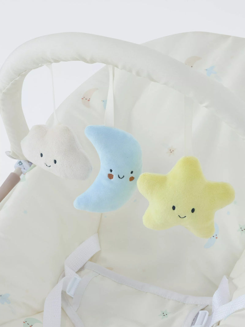 John Lewis Daydream baby bouncer with toys (British brand)