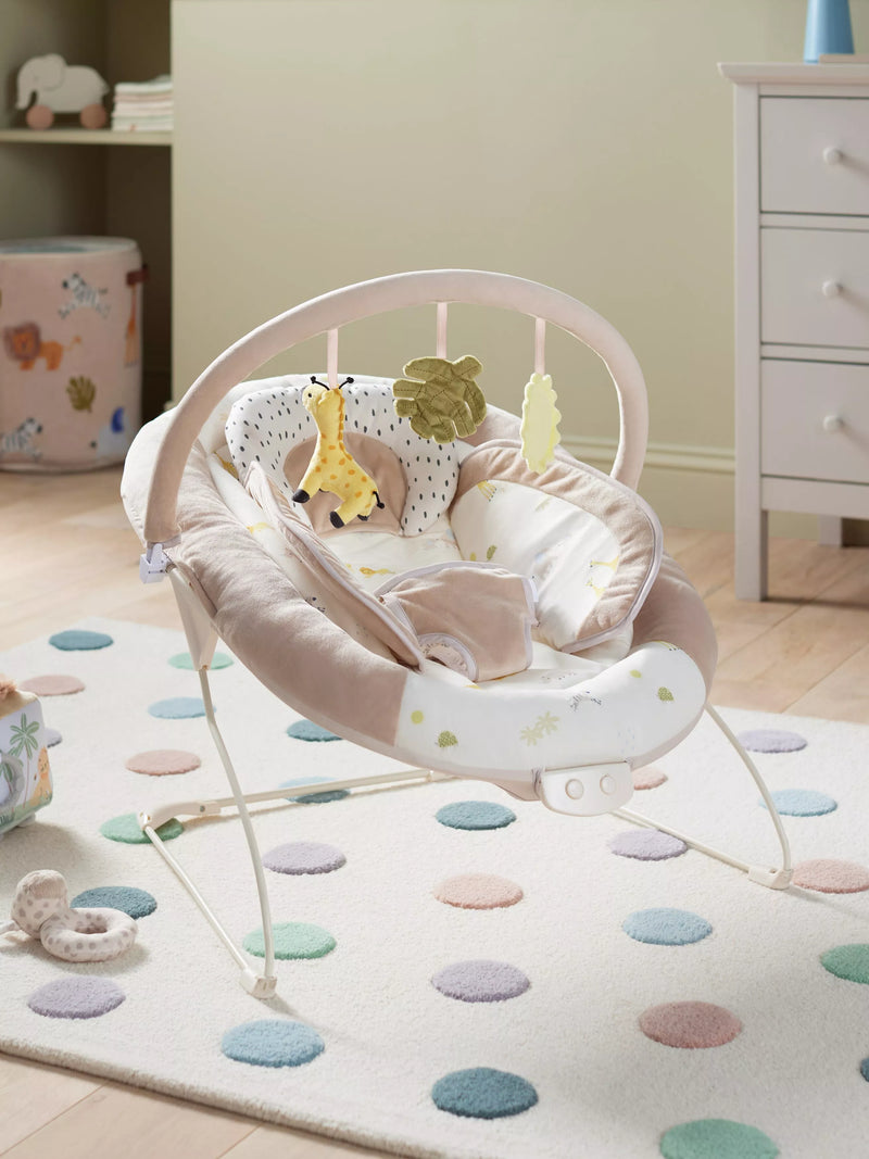 John Lewis Safari Baby Bouncer - British product