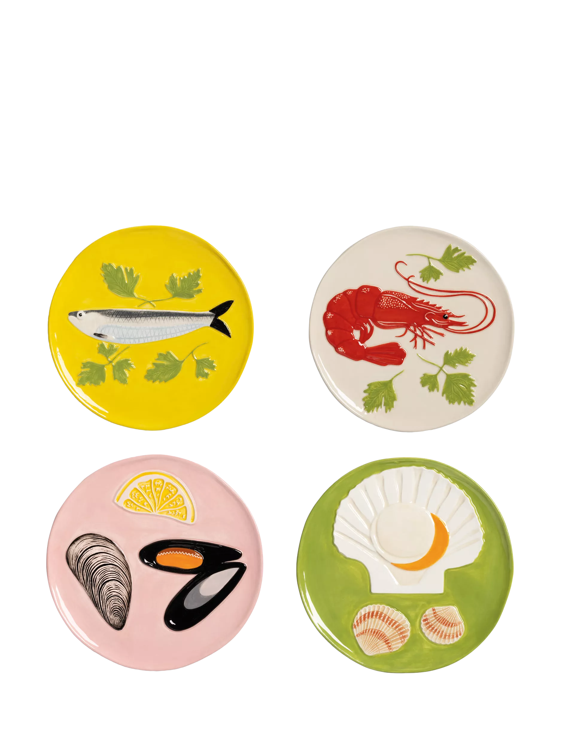 &k Amsterdam De la Mer side plates 16cm - British product