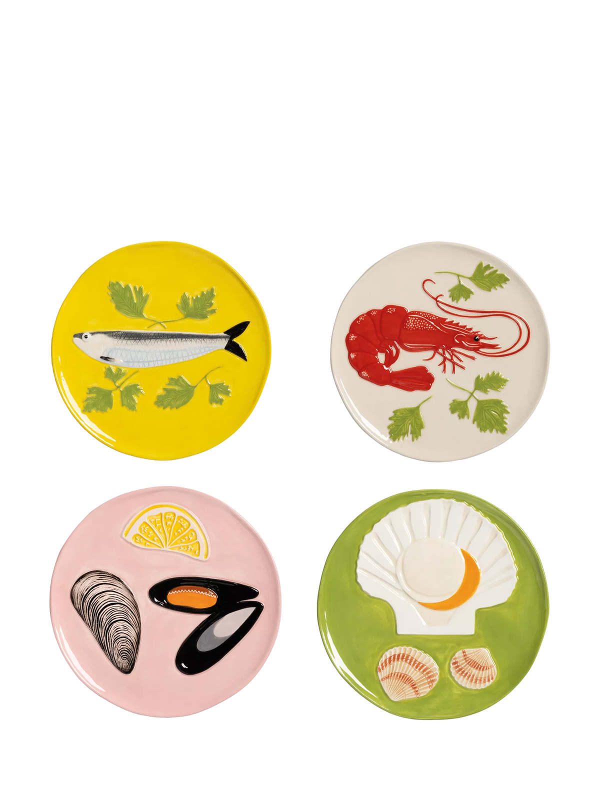 &k Amsterdam De la Mer side plates 16cm - British product