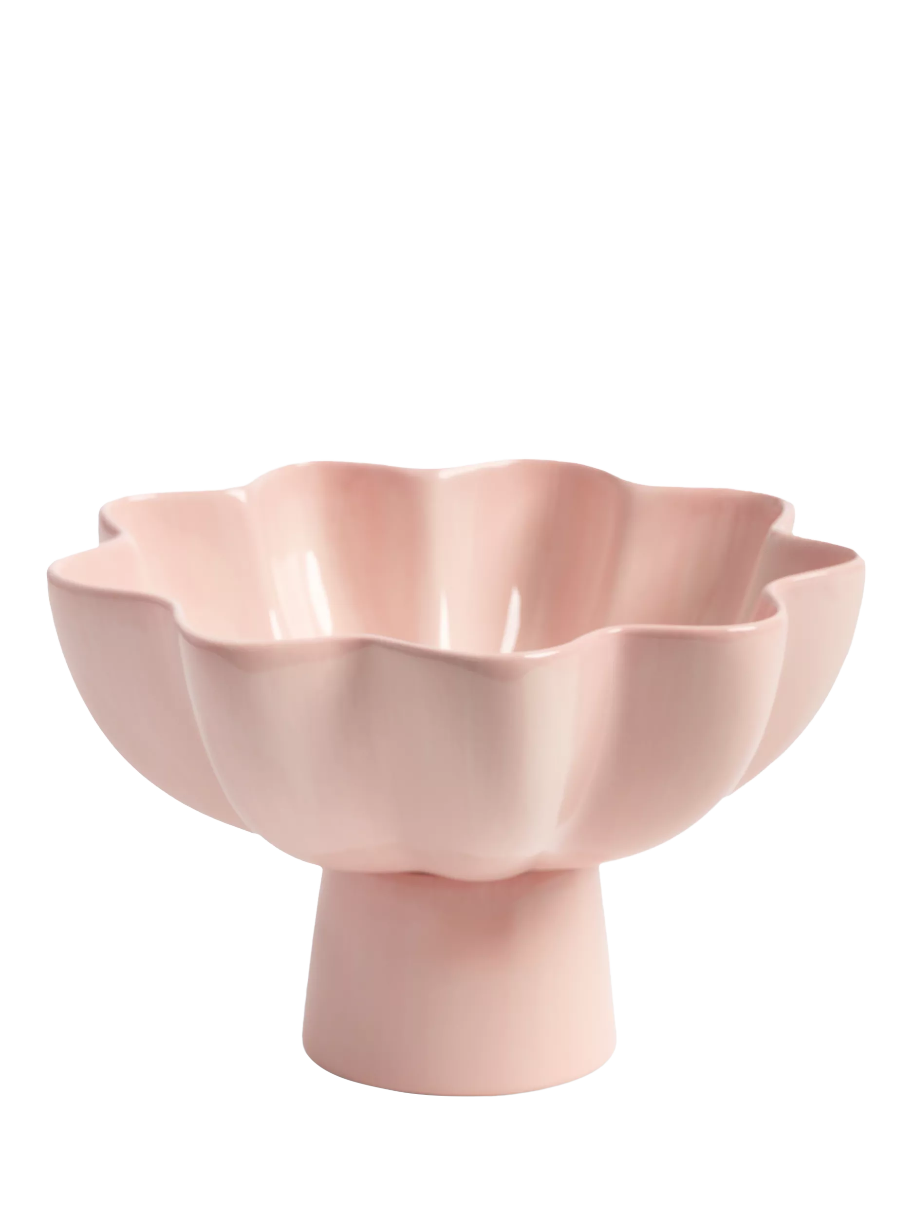 &k Amsterdam pink stoneware serving bowl - British product