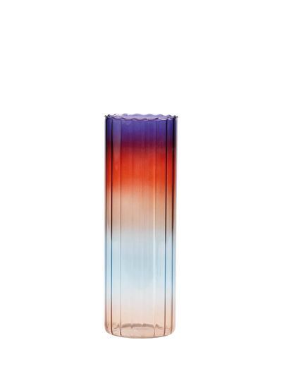 John Lewis &k Amsterdam Gradient Glass Vase, Multi- Buy online at McGrocer