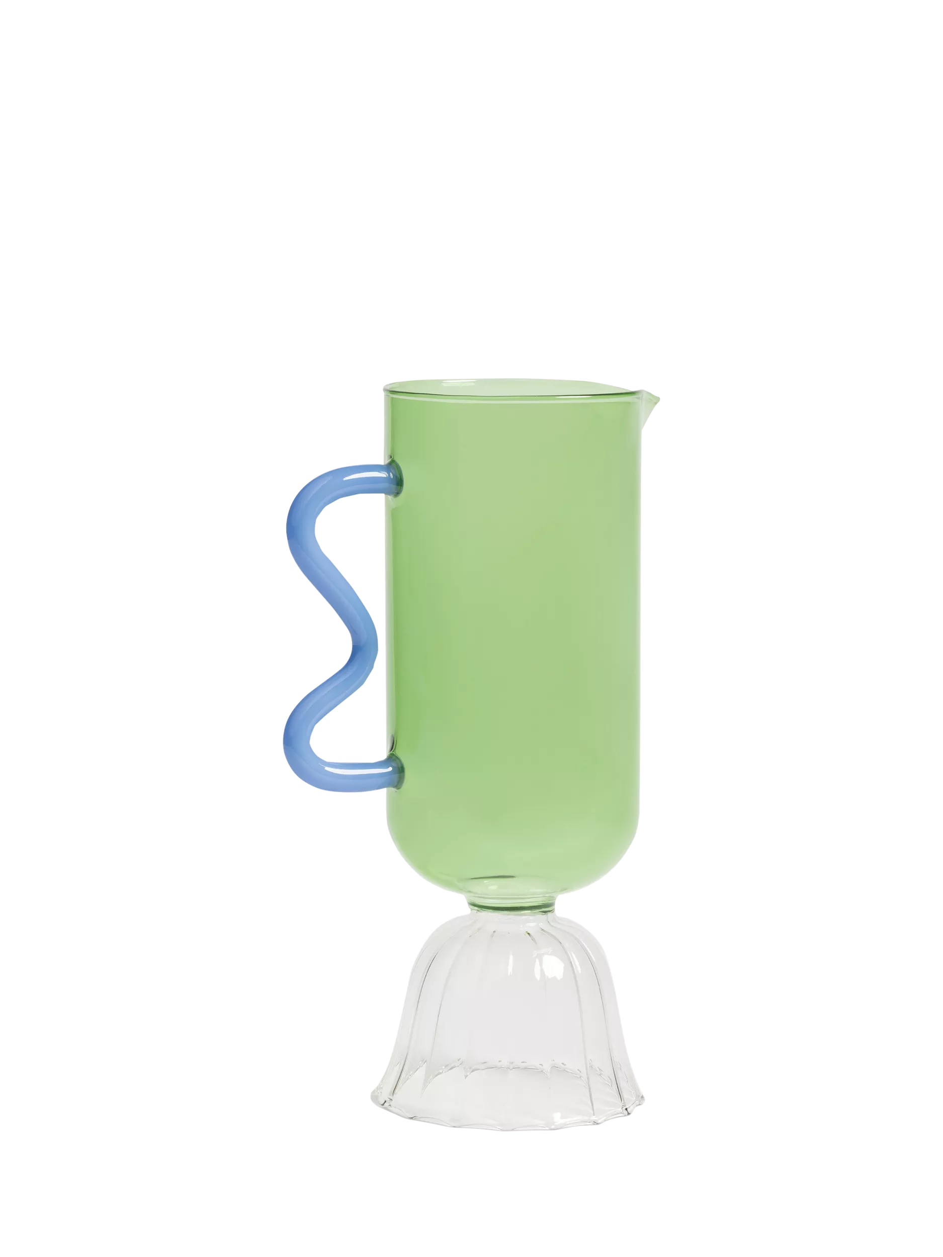 &k Amsterdam green glass carafe 0.7 litre, UK version