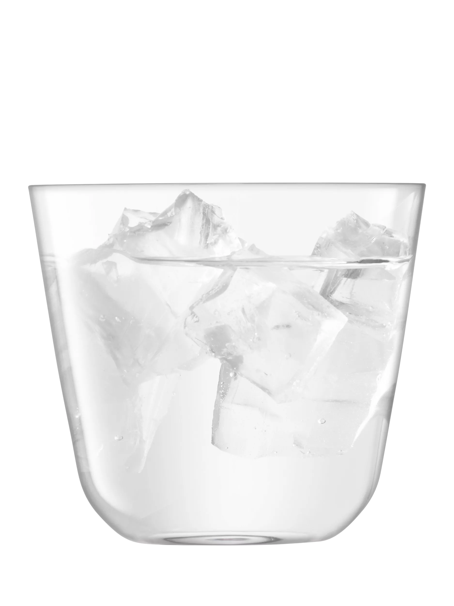 LSA International Arc glass tumbler set of 4 260ml, UK version
