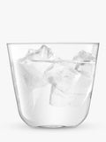 LSA International Arc glass tumbler set of 4 260ml, UK version