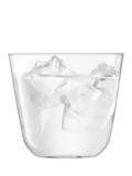 LSA International Arc glass tumbler set of 4 260ml, UK version