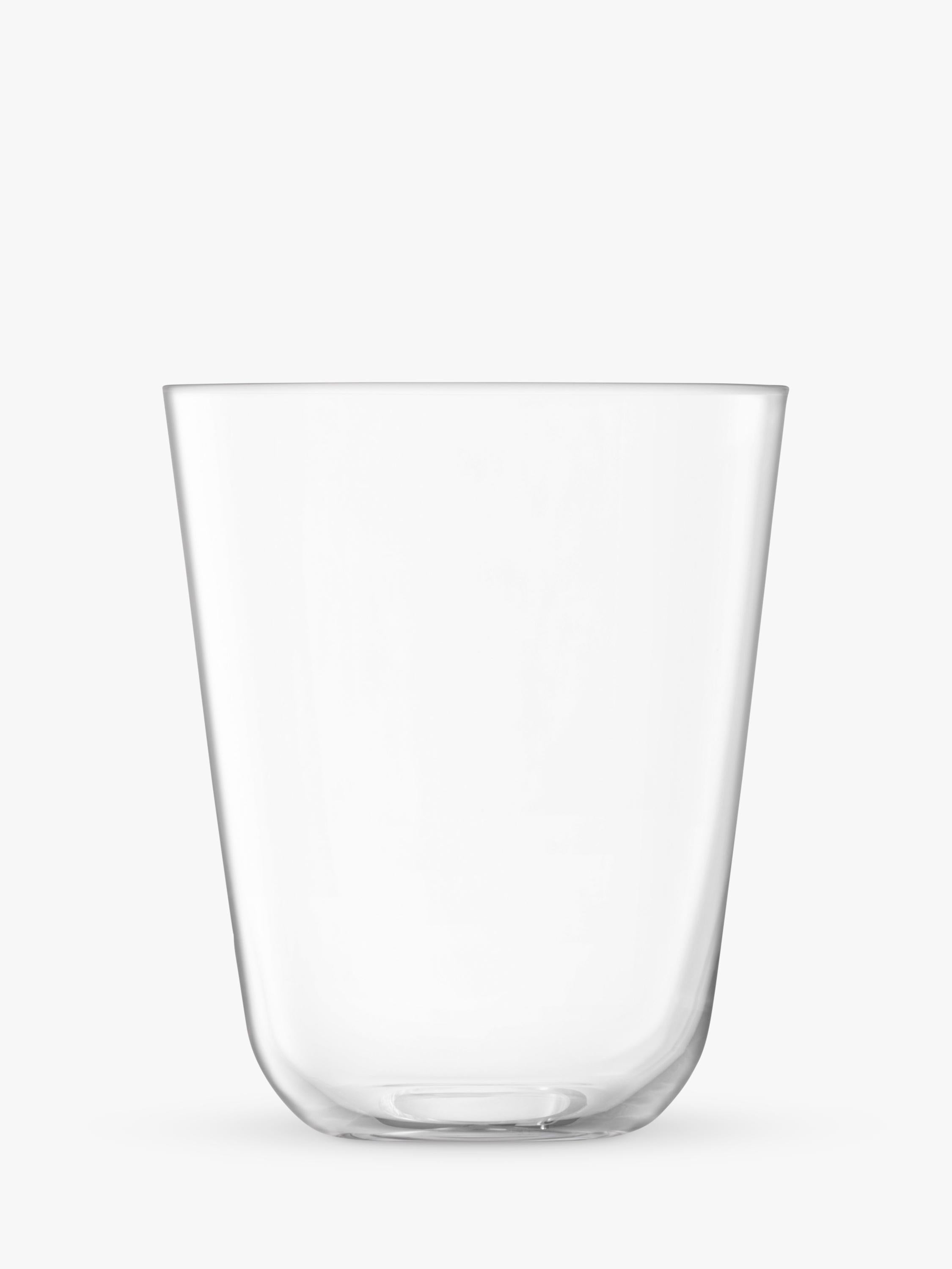 LSA International Arc glass tumblers pack of 4 380ml, imported from the UK