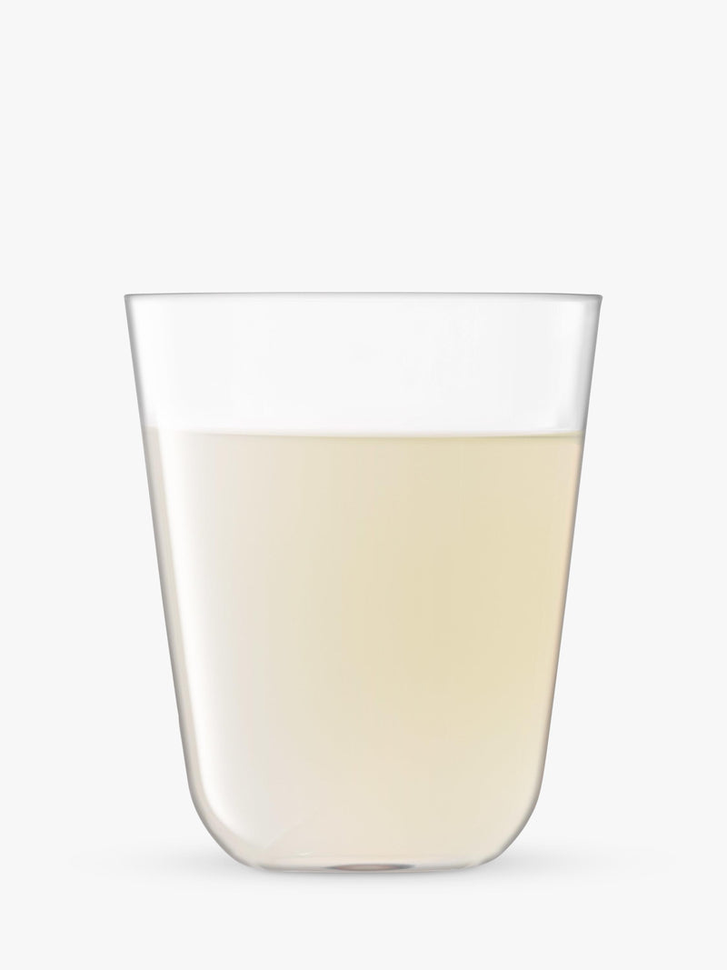 LSA International Arc glass tumblers pack of 4 380ml, imported from the UK
