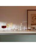 LSA International Arc glass tumblers pack of 4 380ml, imported from the UK