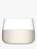 LSA International stemless glass tumblers set of 4 380ml (British brand)