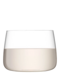 LSA International stemless glass tumblers set of 4 380ml (British brand)