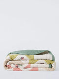 John Lewis pansy quilted bedspread in multi - British product