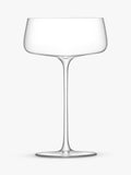 LSA International Metropolitan champagne saucers set of 4 300ml - British product
