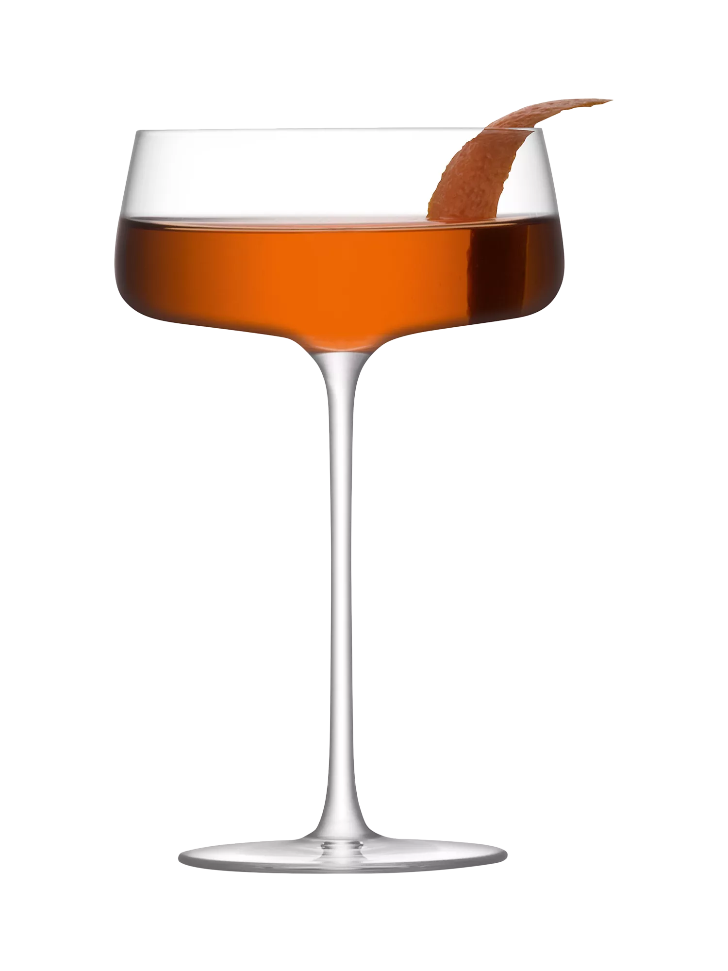 LSA International Metropolitan champagne saucers set of 4 300ml - British product