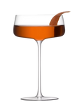 LSA International Metropolitan champagne saucers set of 4 300ml - British product