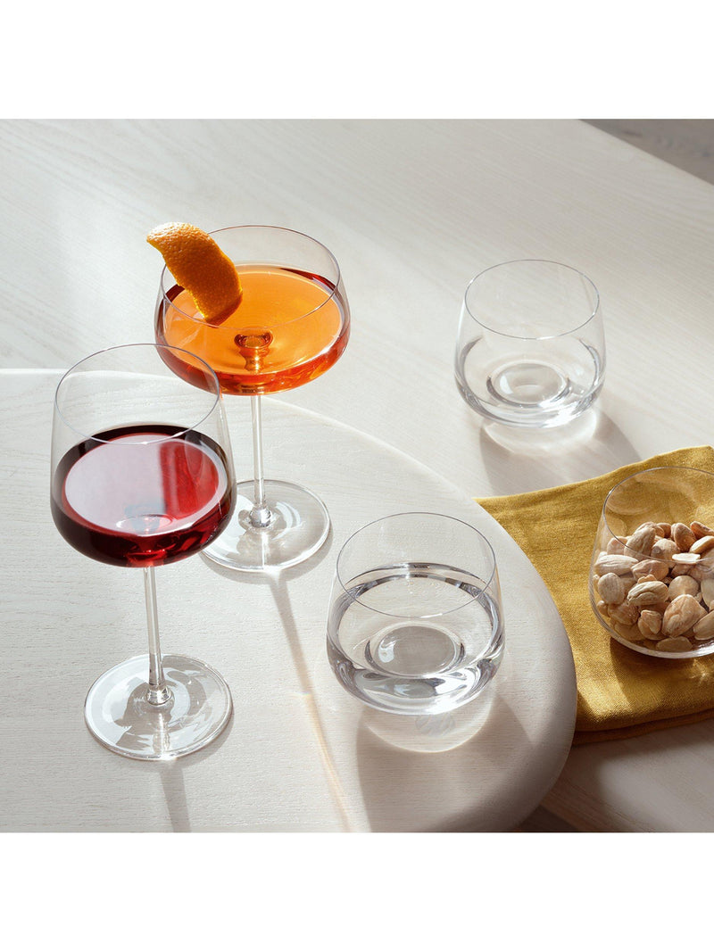 LSA International Metropolitan champagne saucers set of 4 300ml - British product