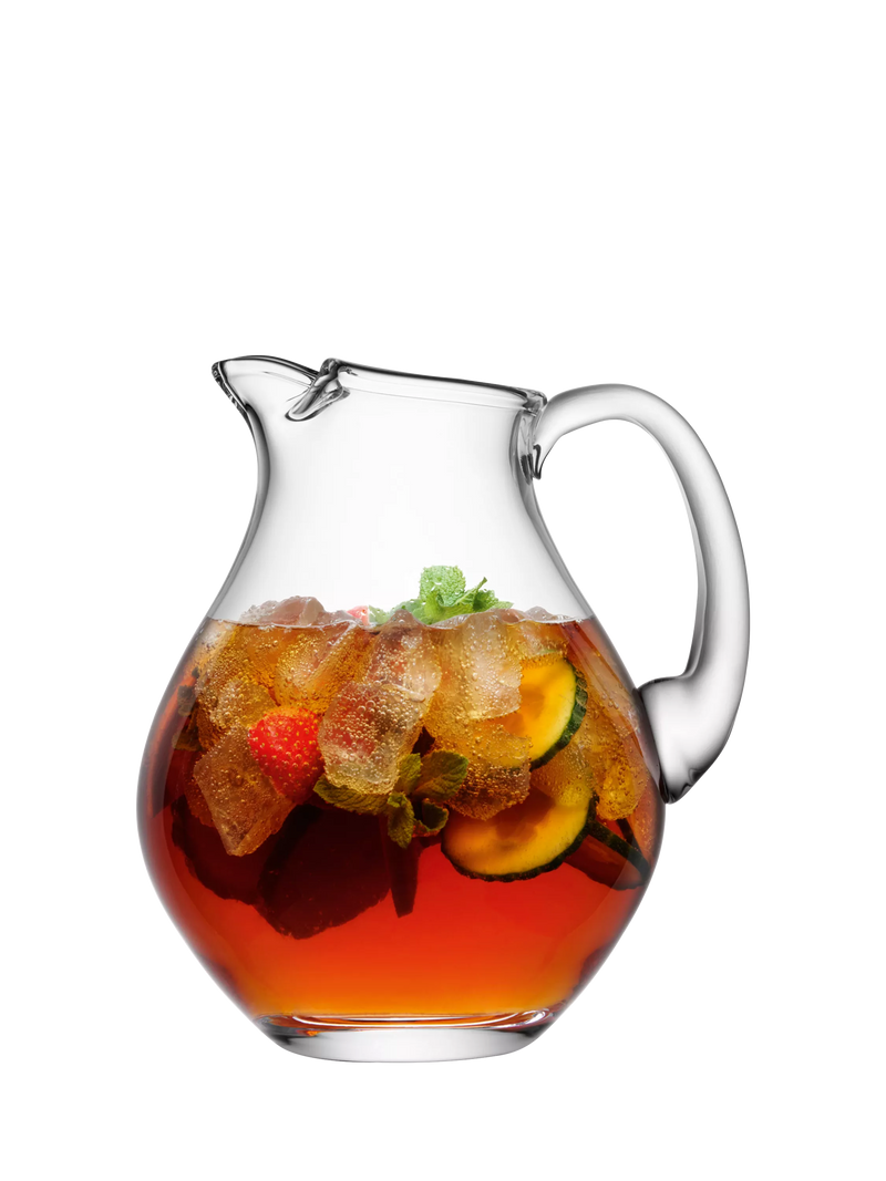 LSA International ice lip glass jug 2.65L - British product