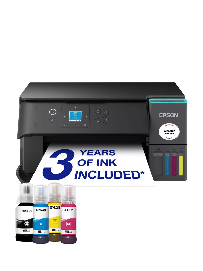 Epson EcoTank ET-2950 three-in-one Wi-Fi printer - British product