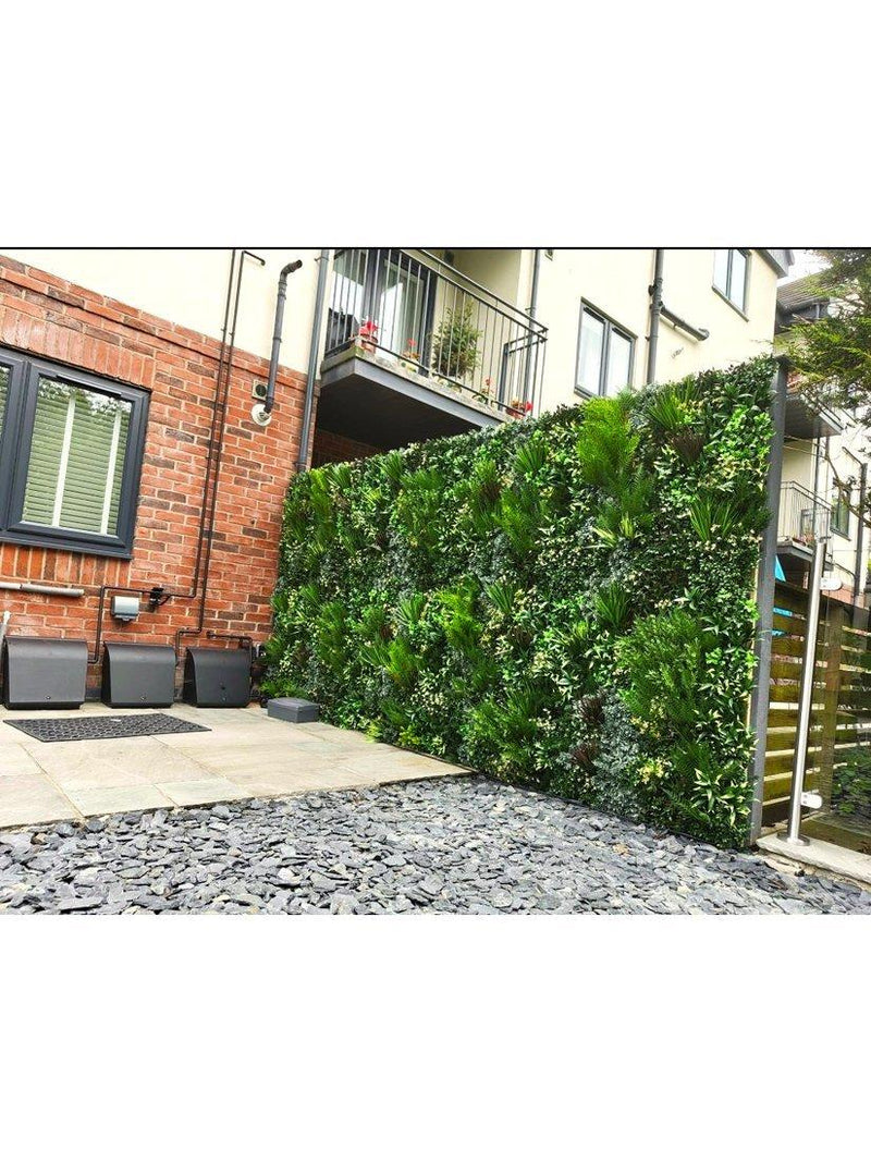 Vistafolia Signature Square artificial wall panel 80cm green - British product