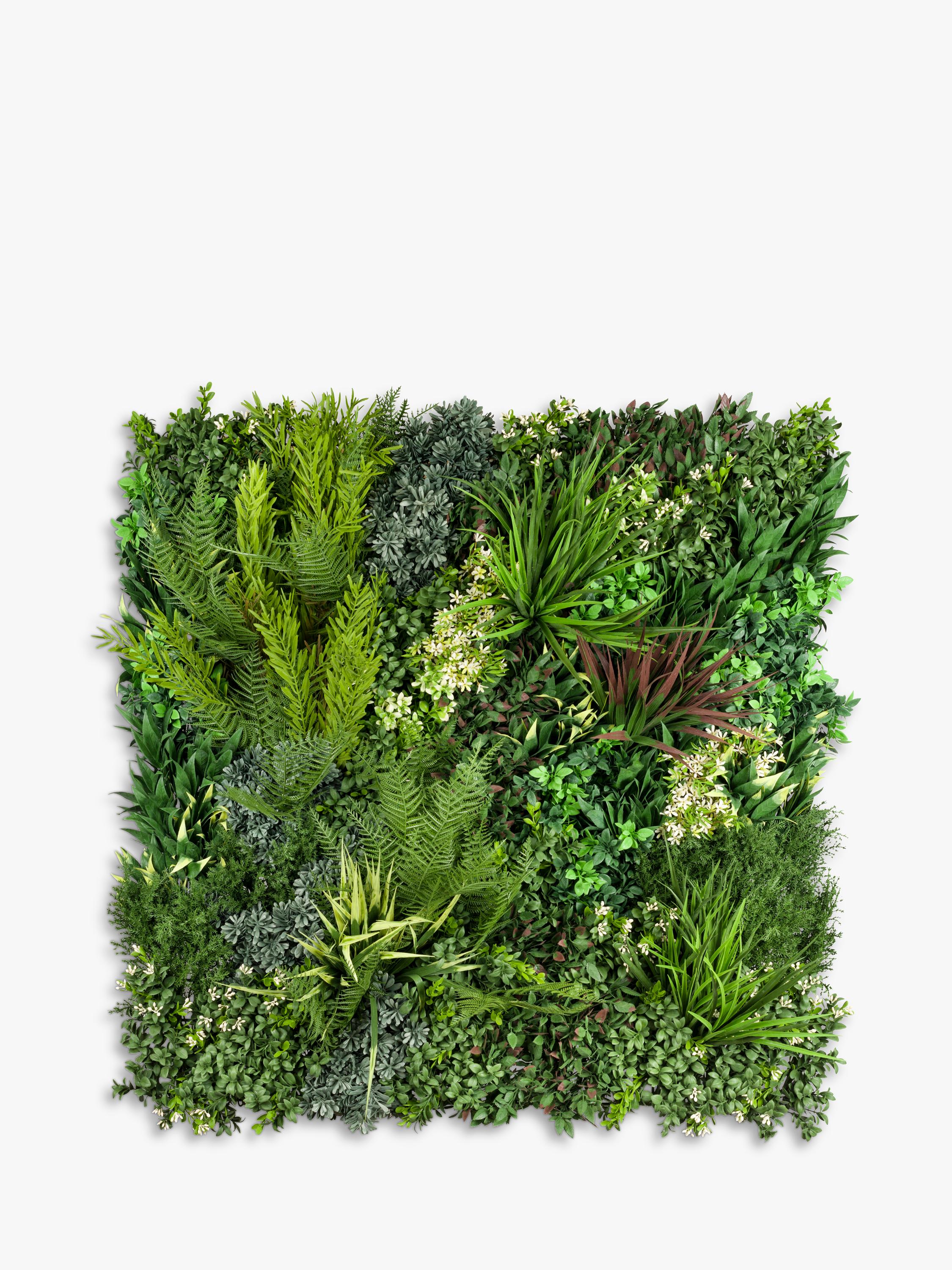 Vistafolia Signature Square artificial wall panel 80cm green - British product