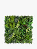 Vistafolia Signature Square artificial wall panel 80cm green - British product
