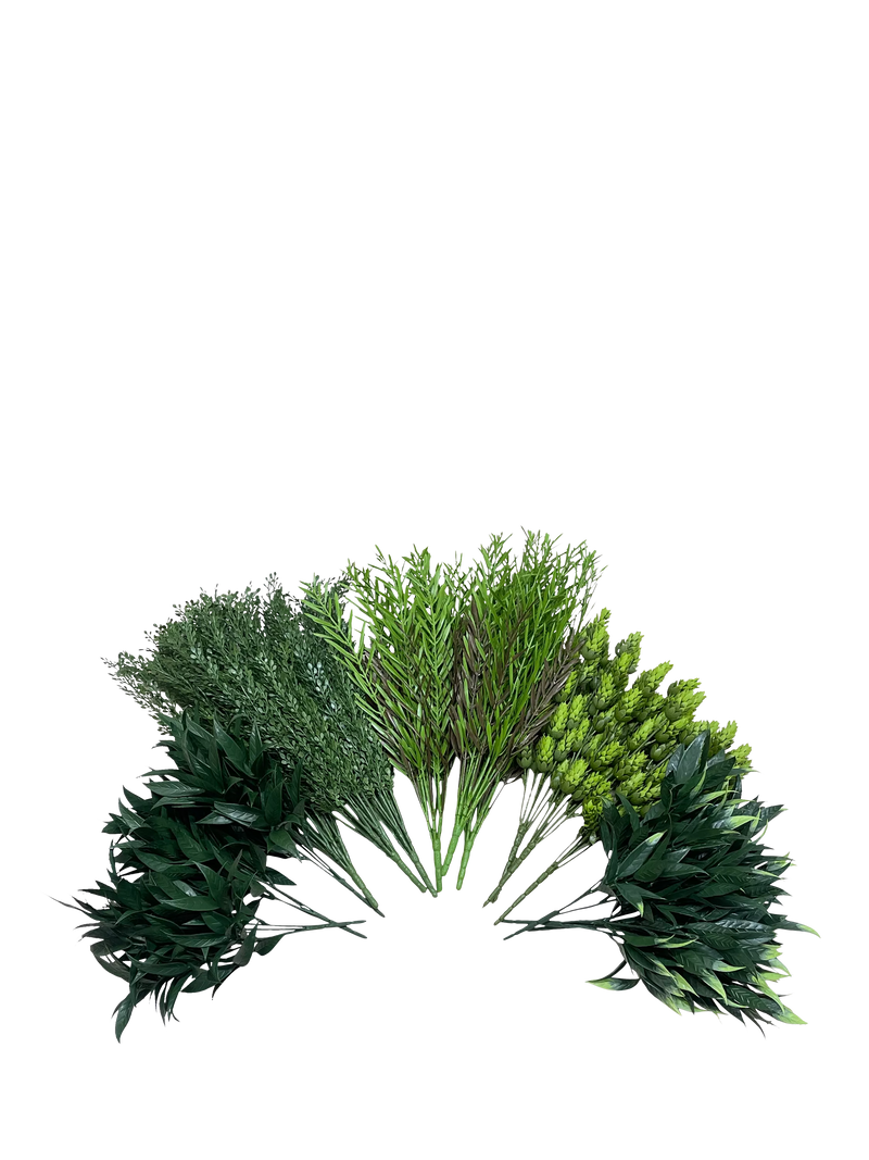 Vistafolia artificial colour box with wild yews and boxwood, UK version