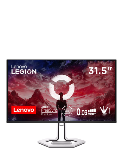John Lewis Lenovo Legion Pro 32UD-10 OLED HDR 4K Ultra HD Gaming Monitor, 31.5-inch, White- Buy online at McGrocer