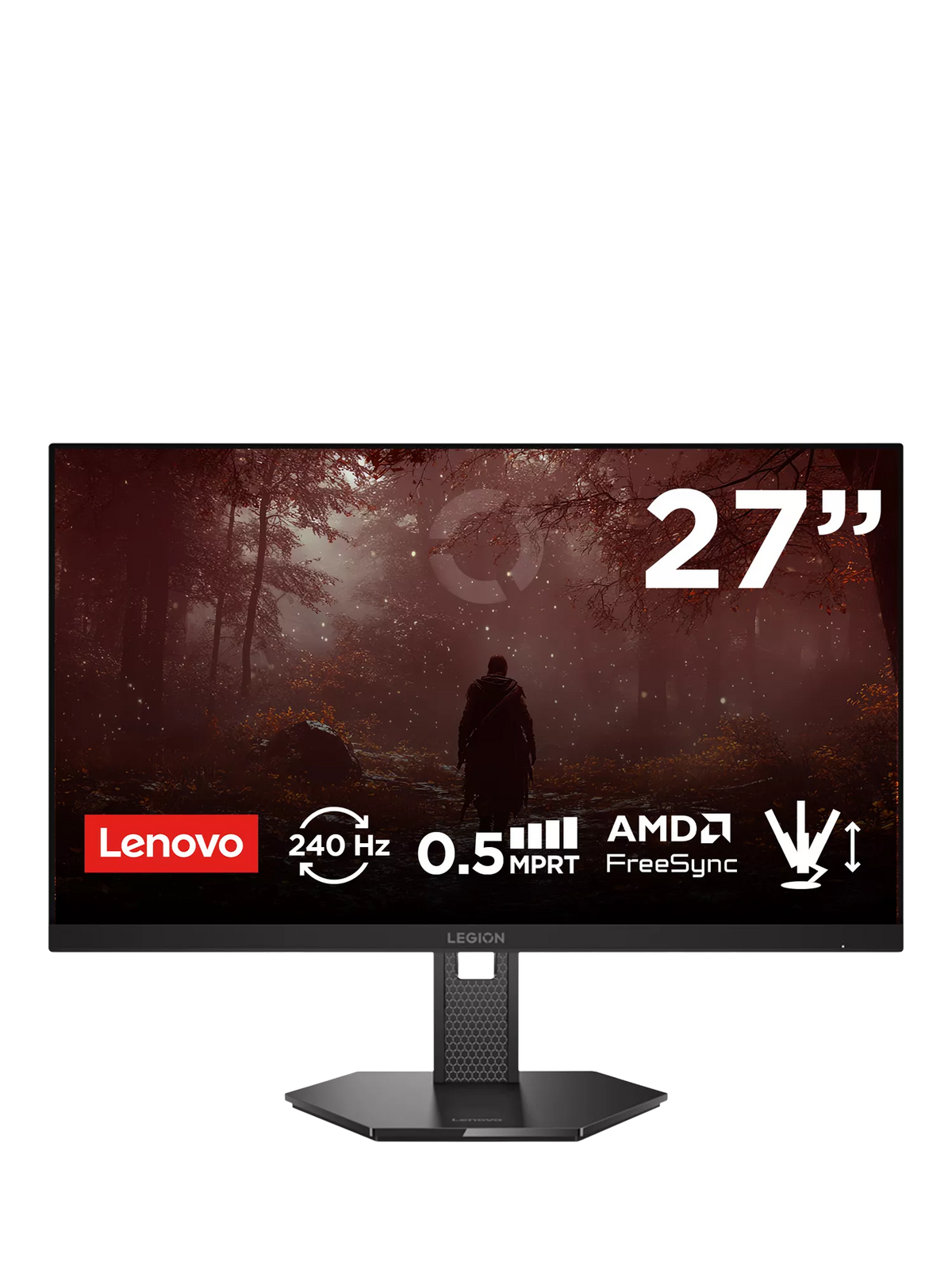 Lenovo gaming monitor QHD 240Hz 27, imported from the UK