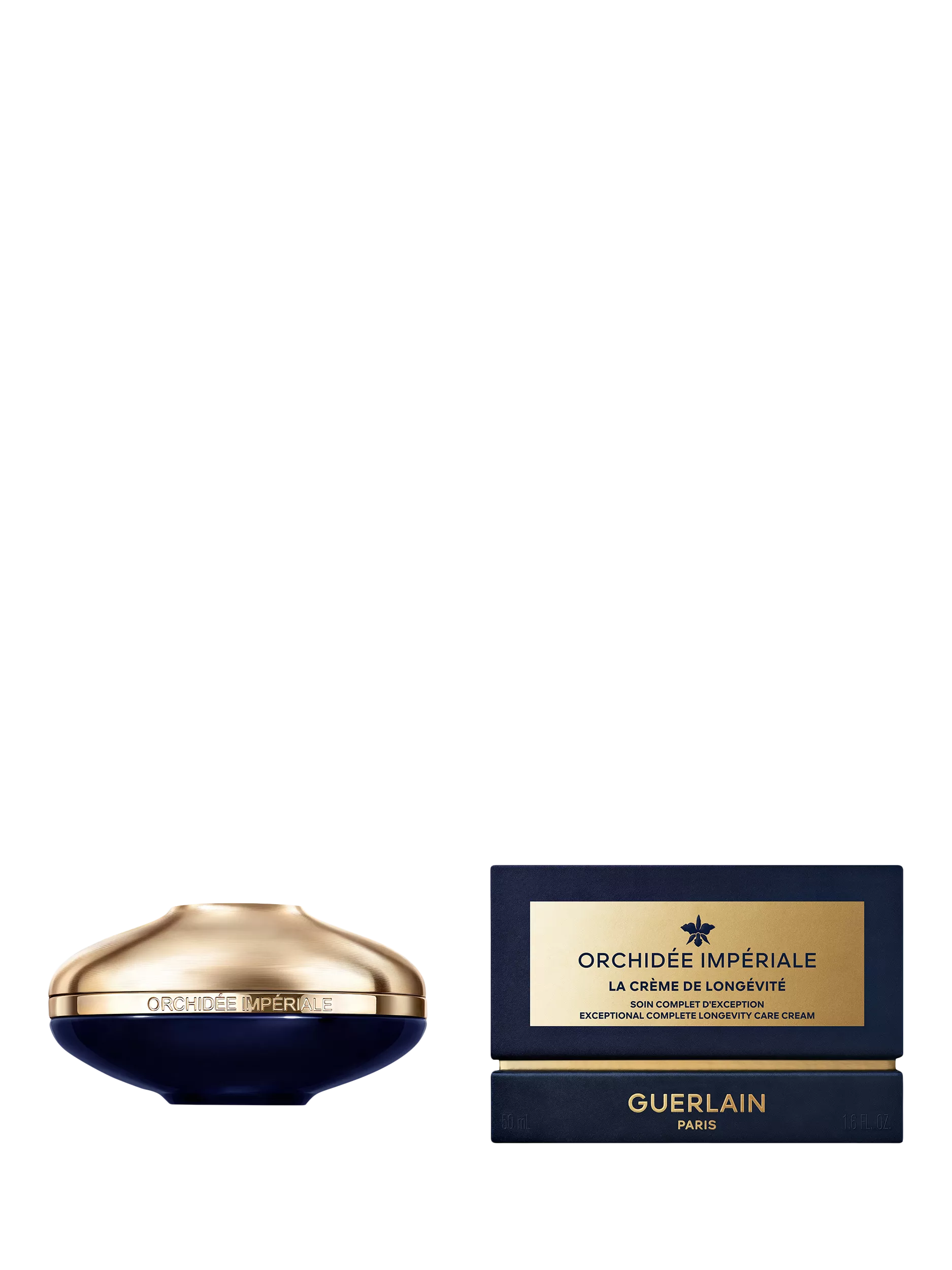 Guerlain Orchidée Impériale Longevity Cream 50ml refillable jar (British brand)