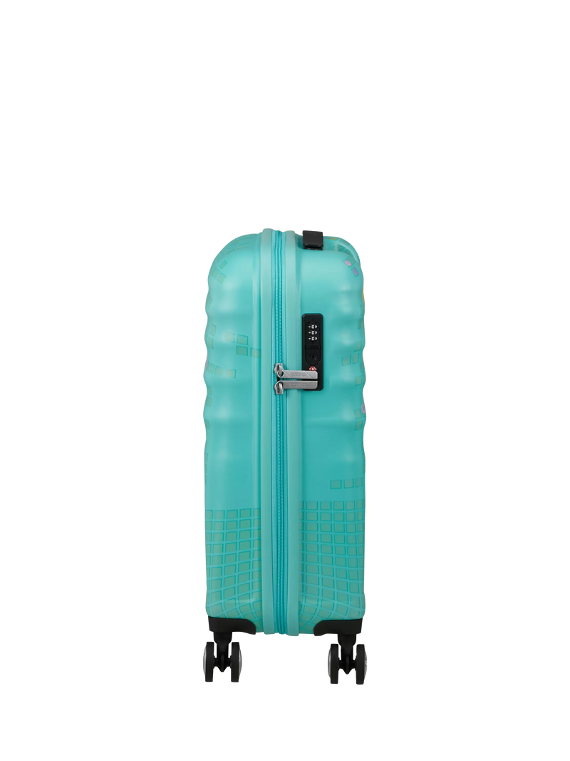 American Tourister Disney Stitch Flower spinner suitcase 55cm - British product