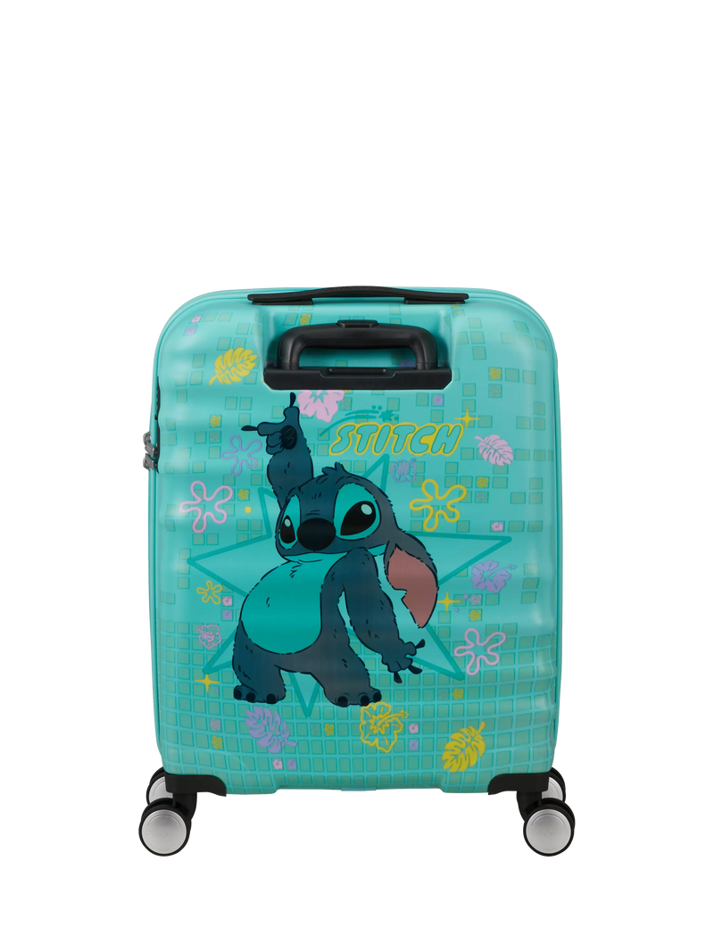 American Tourister Disney Stitch Flower spinner suitcase 55cm - British product
