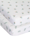 Chicco Next2Me Forever bamboo cot sheets pack of 2 - British product