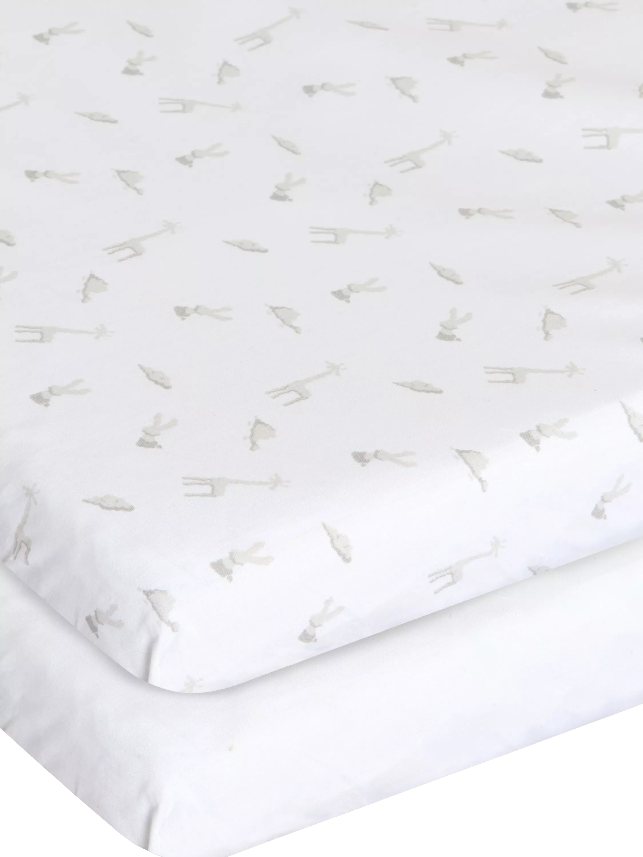 Chicco Next2Me Forever cot sheets pack of two cloud (British brand)