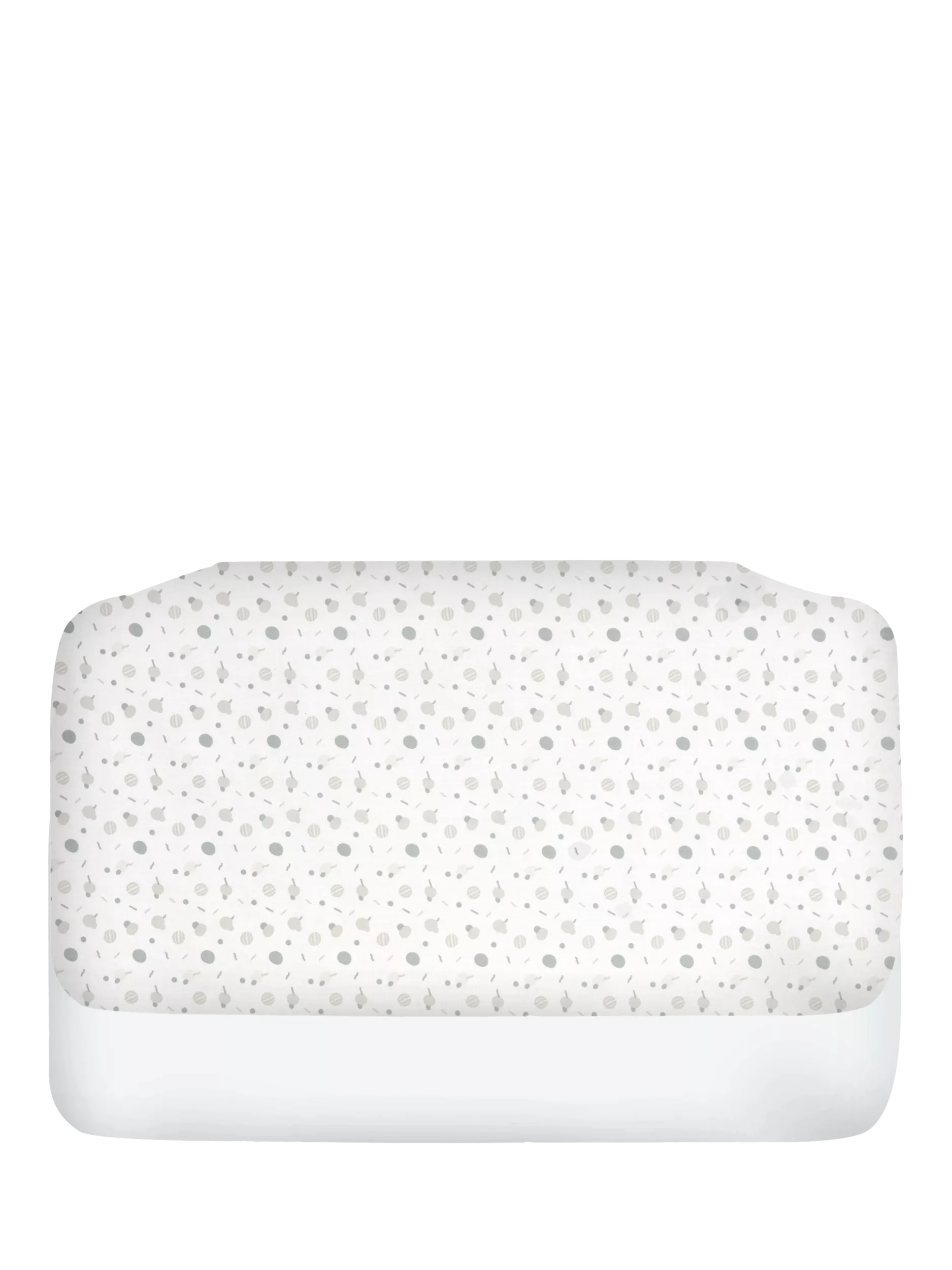 Chicco cot sheets confetti print 60x120cm - British product