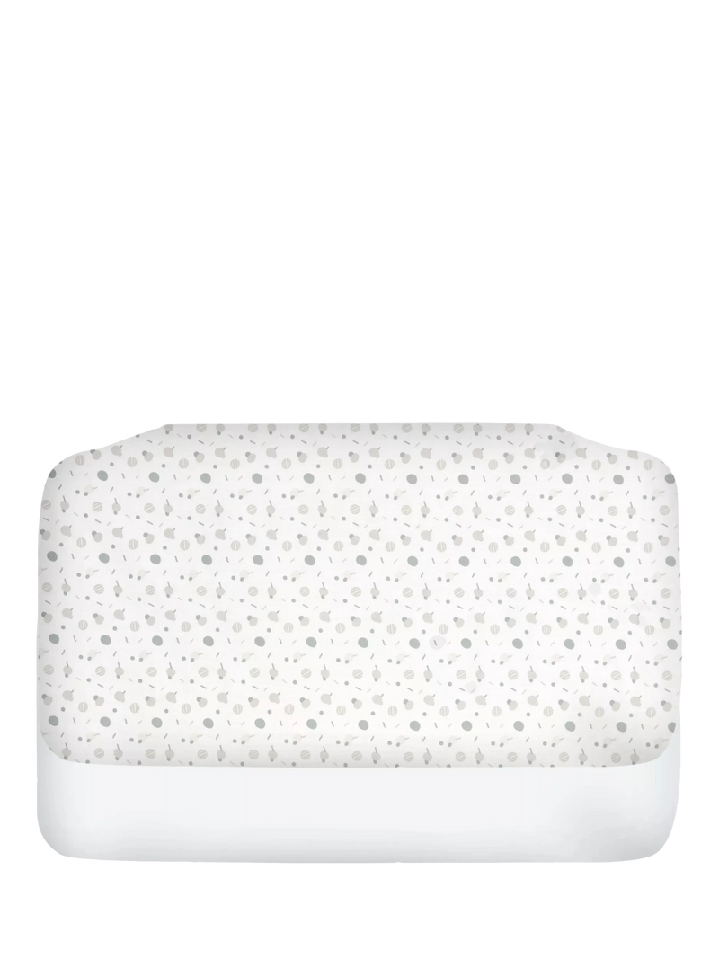 Chicco cot sheets confetti print 60x120cm - British product