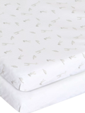 Chicco Next2Me fitted sheets pack of 2 cloud, imported from the UK
