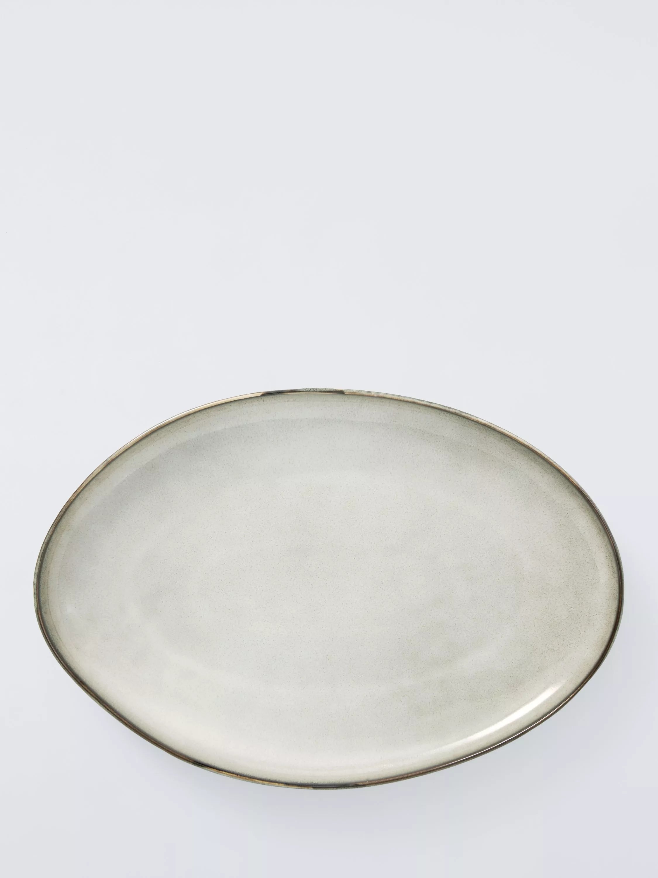 John Lewis Iver stoneware platter 33cm Moonlight (British brand)