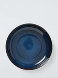 John Lewis reactive glaze stoneware serve bowl 28cm blue (British brand)