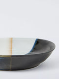 John Lewis black reactive glaze pasta bowl 23cm, UK version