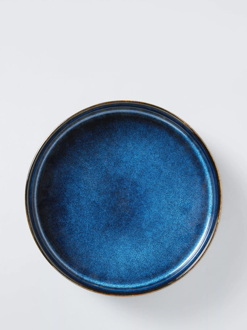 John Lewis Romy pasta bowl set 22.8cm blue, imported from the UK