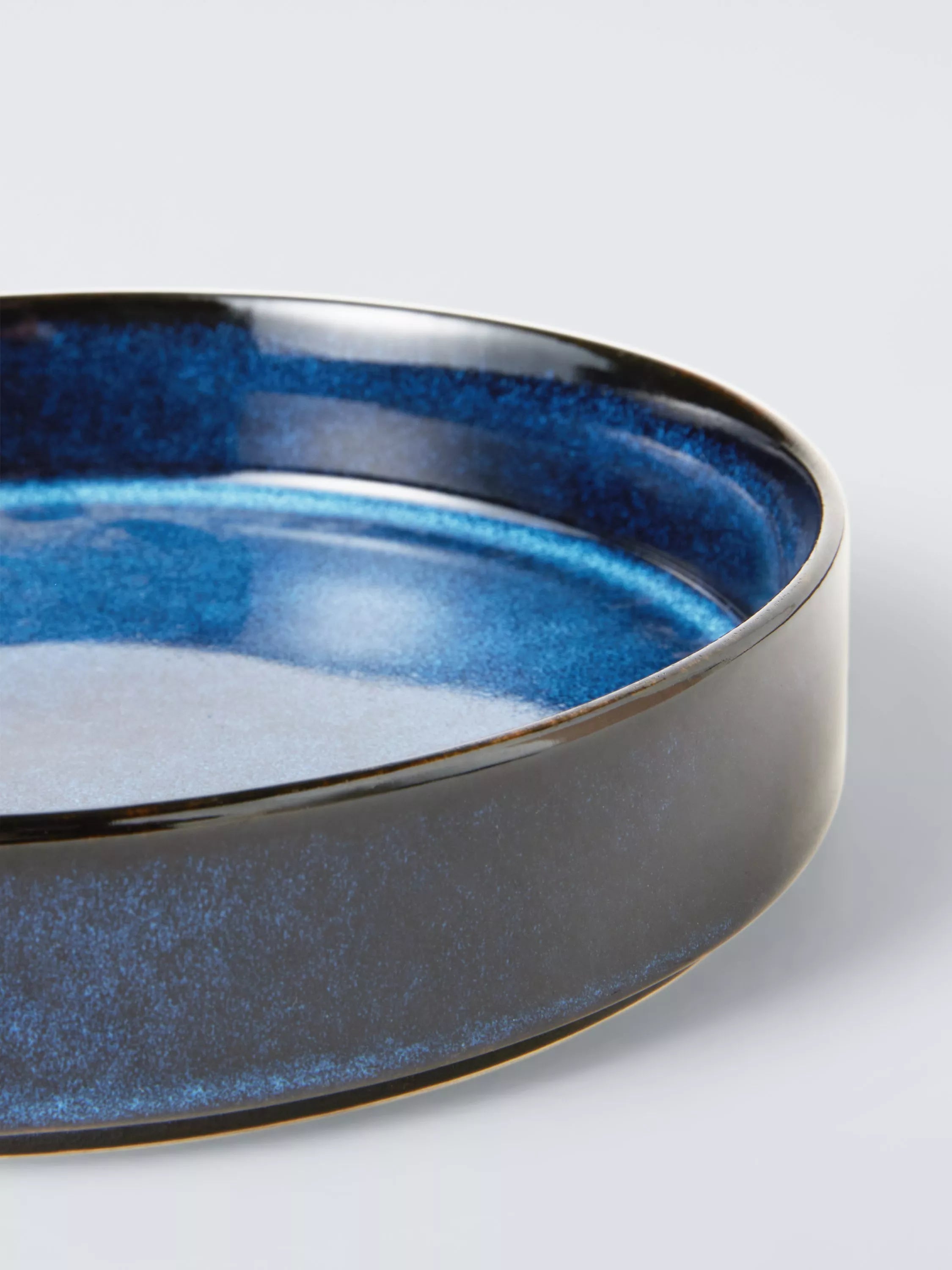 John Lewis Romy pasta bowl set 22.8cm blue, imported from the UK